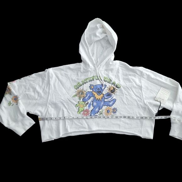 Daydreamer Grateful Dead Sunshine Daydream Cropped Hoodie - Picture 11 of 14